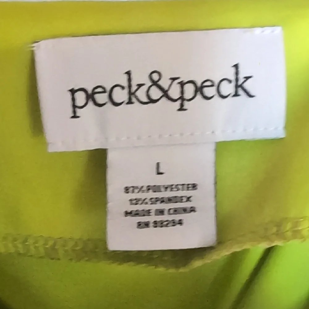 Peck & Peck Yellow, Green and Coral Blouses Classic Knit Tops - Picture 11 of 13